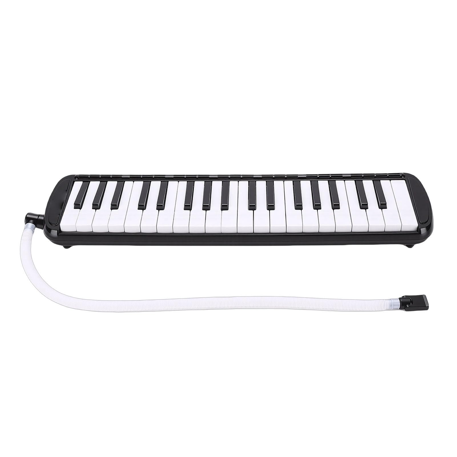 Keenso Instrumento de Piano de Aire ABS Portátil Melodica de 37 Teclas, Ideal para Principiantes y Niños, Incluye Estuche de Transporte y Boquilla de Repuesto