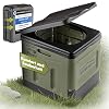 GLAMPmania´s Campingtoilette ohne Chemie [STABIL bis 150 kg] für Tüten | Platzsparend, Flexibel und Clean | Die Mobile…