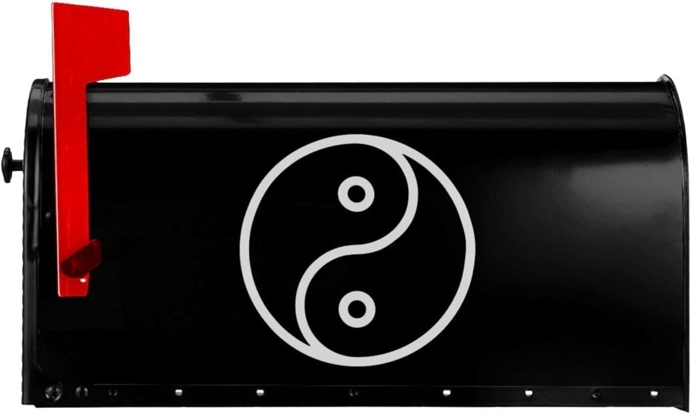 Yin Yang Magnetic Waterproof Mailbox Cover Double-Sided Decorative Mailbox Cover