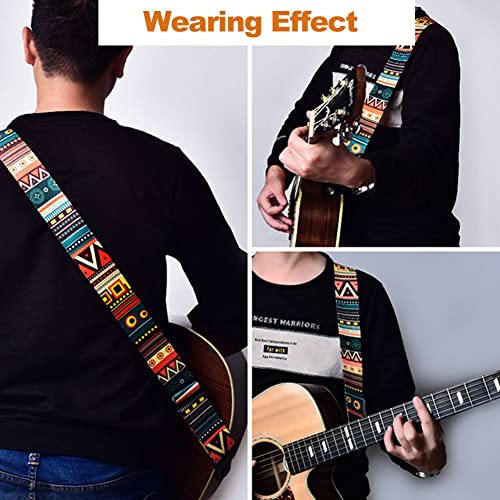 Sangle Guitare, Sangle de Guitare Imprimée, Ceinture Guitare en Coton, Sangle pour Guitare pour Guitare Classique… - Les Beatles, Paul McCartney, John Lennon, RIngo Starr, George Harrison Sangle Guitare, Sangle de Guitare Imprimée, Ceinture Guitare en Coton, Sangle pour Guitare pour Guitare Classique… – Image 6