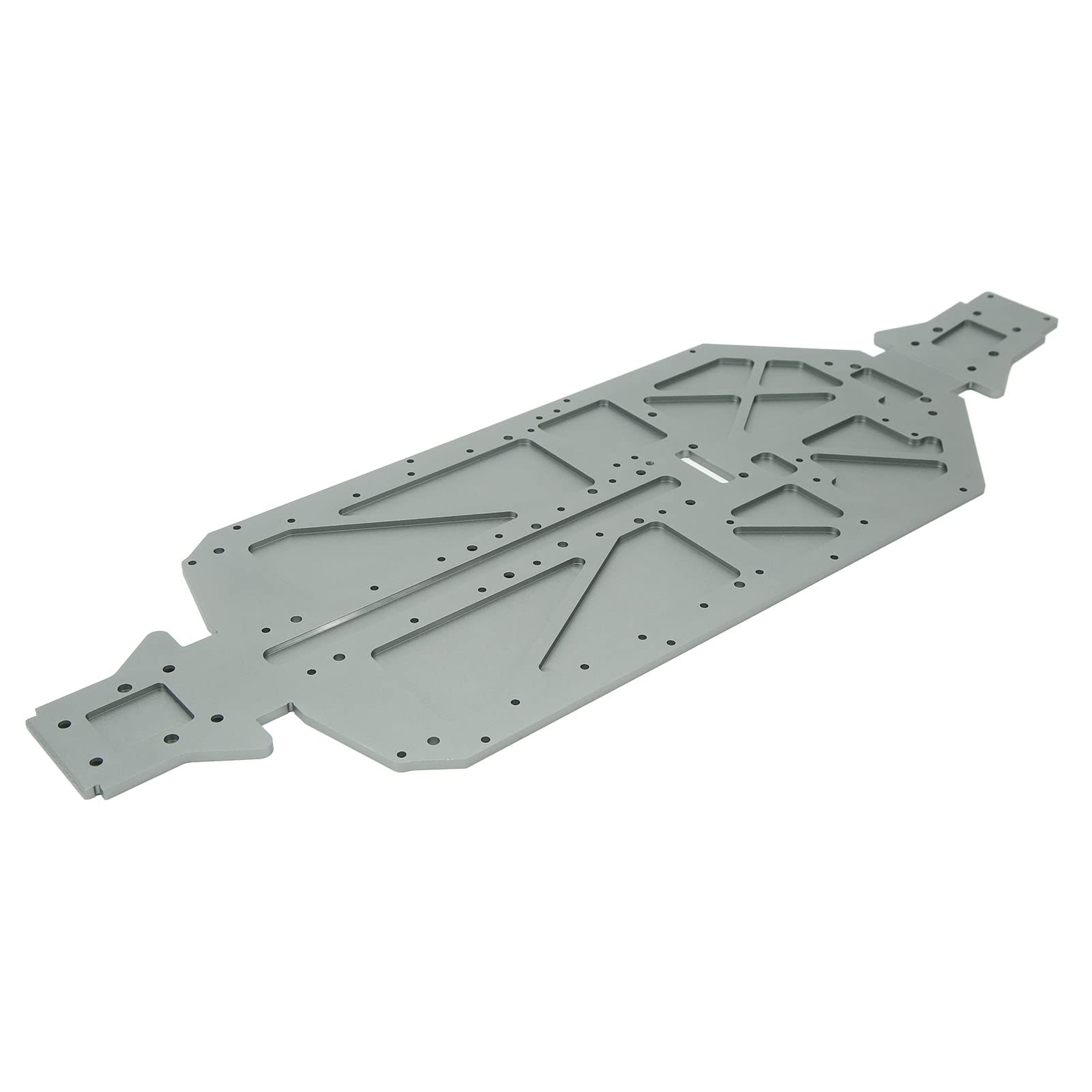 Hochfeste RC-Chassisplatte, CNC-Bearbeitung, Wirksamer Schutz für ZD Racing 07 1/7 Modellautos 19,57 X 6,42 Zoll
