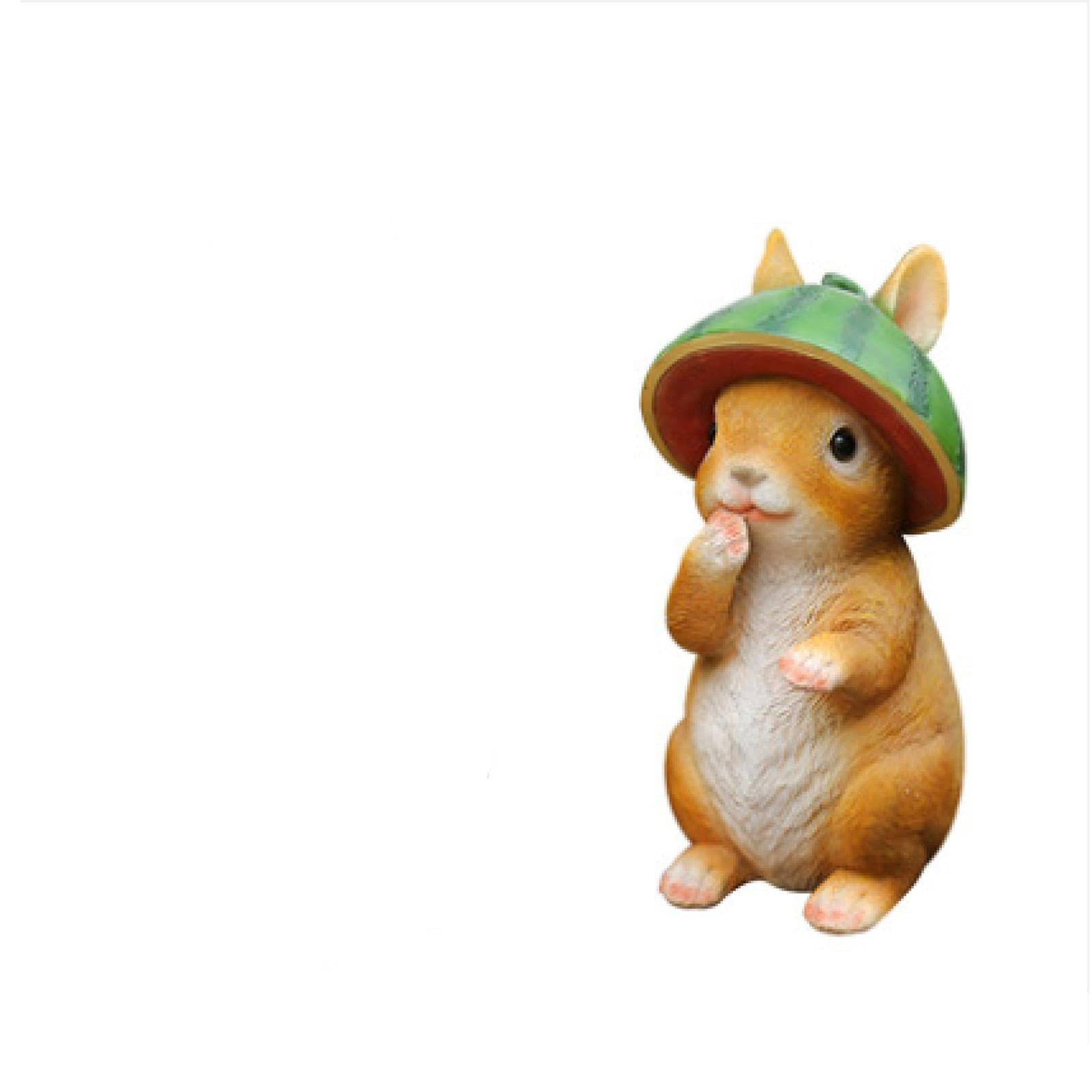 Ornements de lapin de dessin animé : une idée cadeau originale pour amateurs de jardin