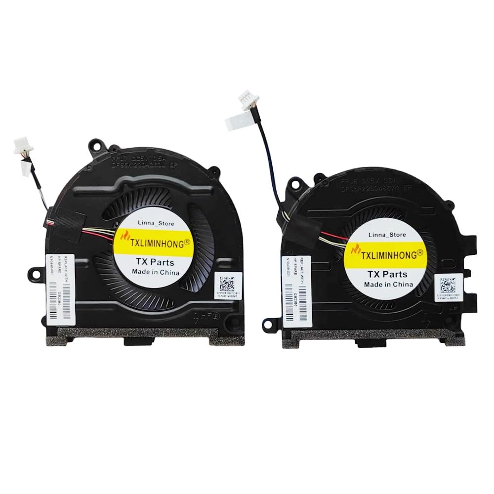 Ventilateur CPU et GPU pour HP Pavilion Pro Plus 14-EH TPN-W154