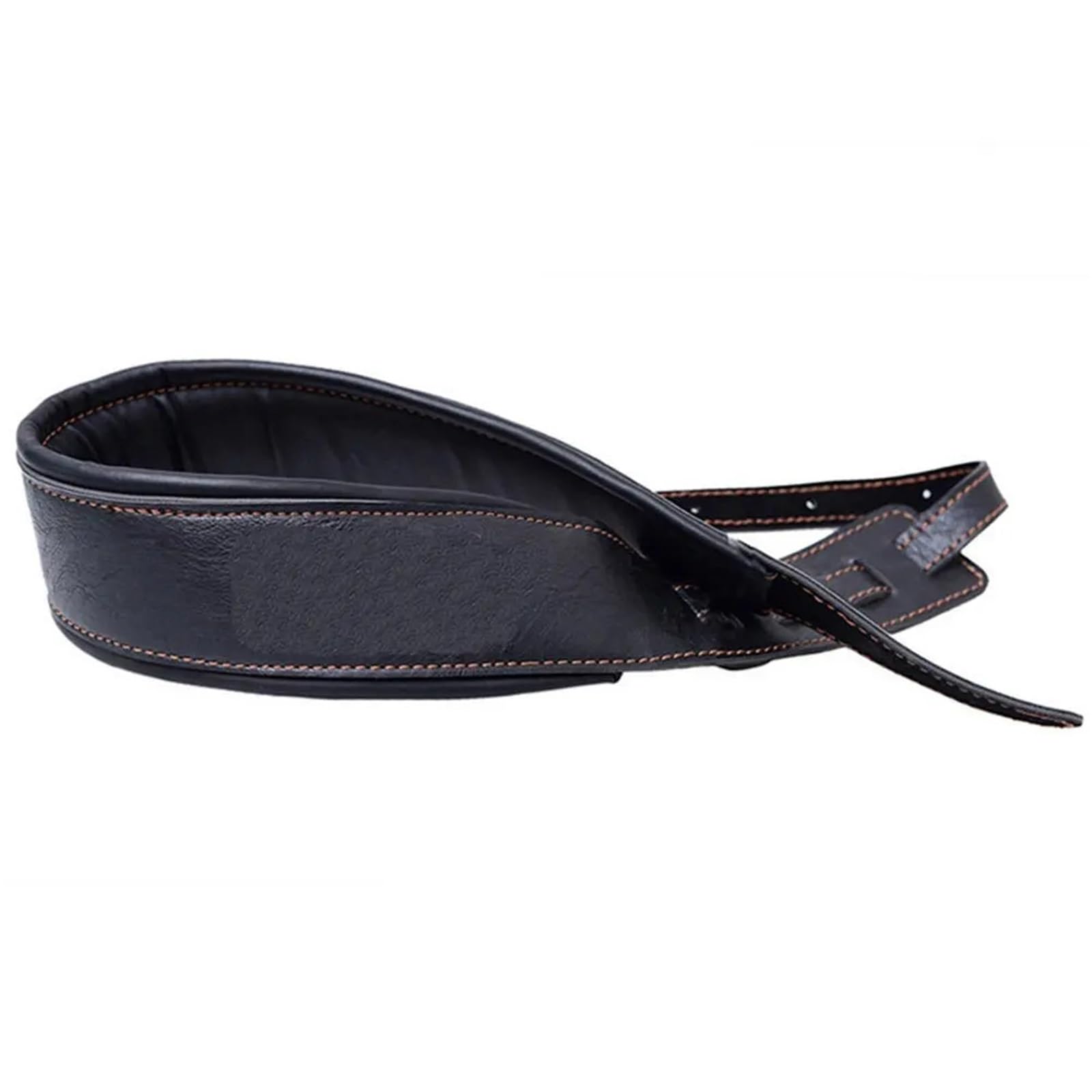 Guitarra de espalda, Correa de guitarra de cuero Correa de guitarra Correa de bajo de cuero PU suave con 3.5" de ancho