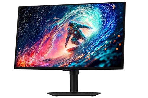 Image of Samsung 27 inch Odyssey QD-OLED G6 Gaming Monitor(Smartchoice) | QHD 2560 x 1440| 240 Hz| 0.03ms | Ergonomic Stand | Pantone Validated| Glarefree | TrueBright 300| G-Sync| Free Sync| LS27HG612SWXXL| Black