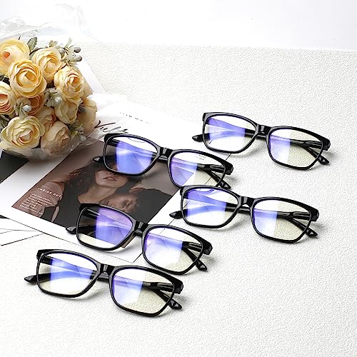 Image of SIGVAN Ladies Reading Glasses Blue Light Blocking Spring Hinge Fashion Pattern Print Eyeglasses for Women