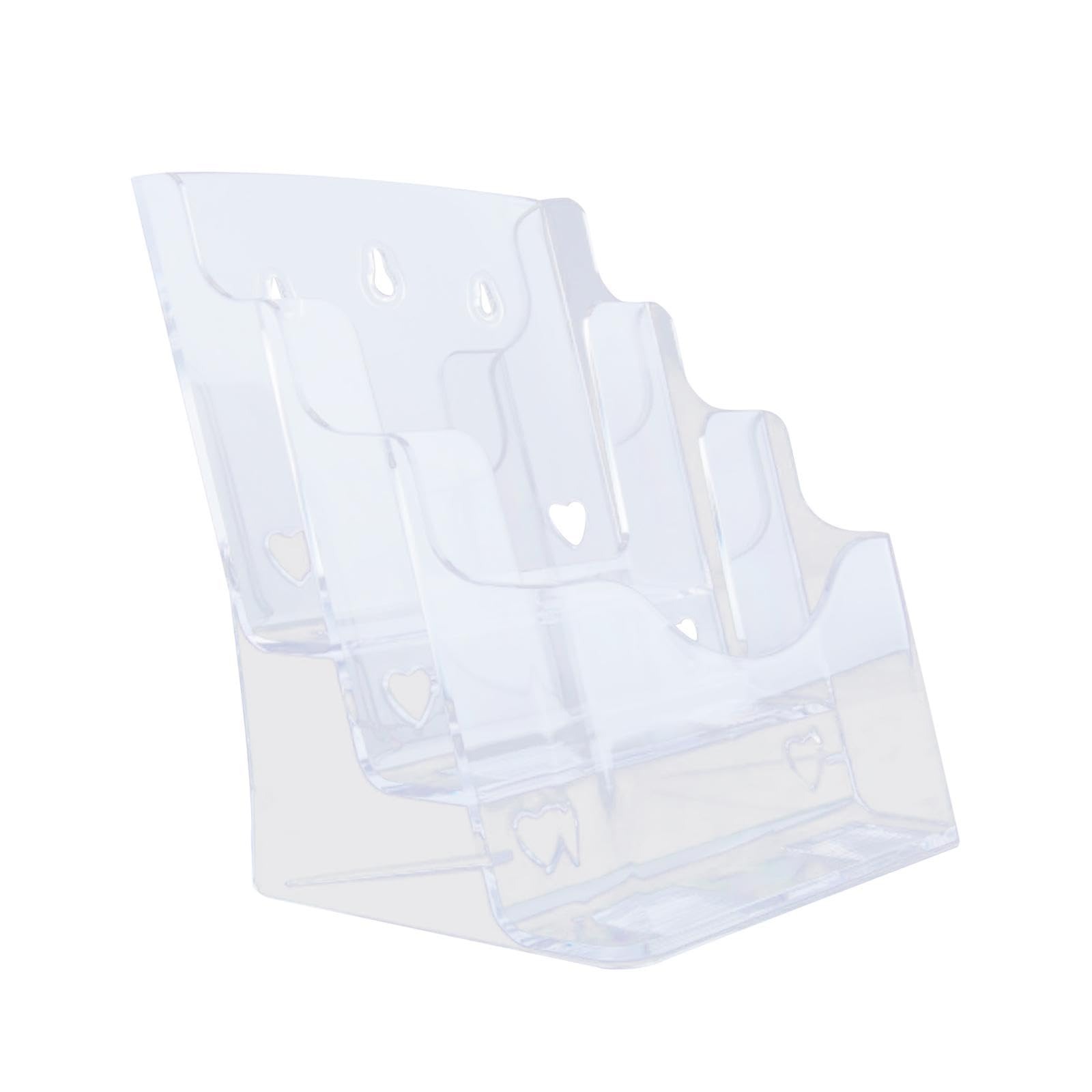 Distributeur multifonctions en acrylique pour éviter le glissement des papiers