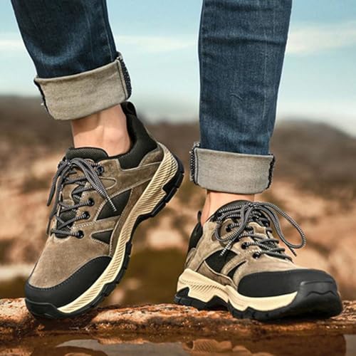 Fashion Summer Men Sports Shoes Flat Soft Sole Non Slip Elastic Lace Up Mesh Breathable Running Hiking Casual Style Sneaker Men 92
