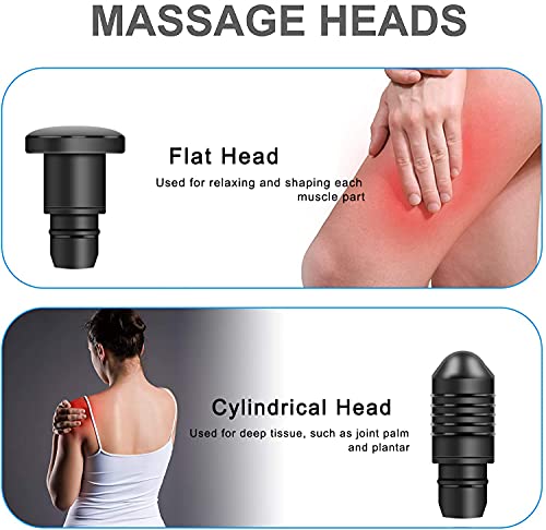 12PCS Hypervolt Go Massage Gun Attachments for Deep Tissue Percussion Relief