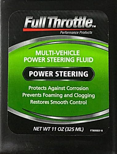 Full Throttle Multi-Vehicle Power Steering Fluid, 11 Oz