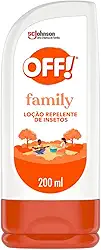 OFF! Family Loção Repelente de Insetos e Mosquitos 200ml