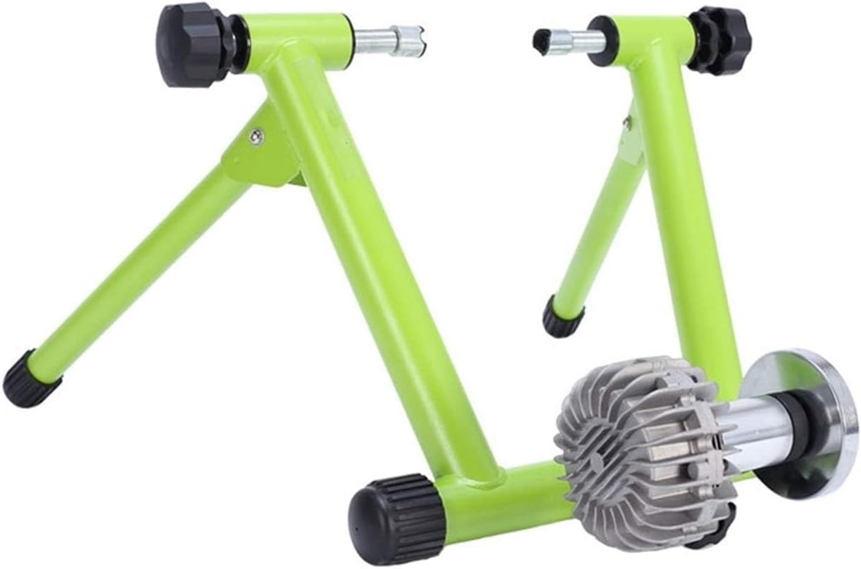 Bike Stand for Indoor Riding Indoor Riding Stand Magnetic Bicycle Training Stand with 6 Level Resistance，Smooth Magnetic Resistance Bicycle Trainer