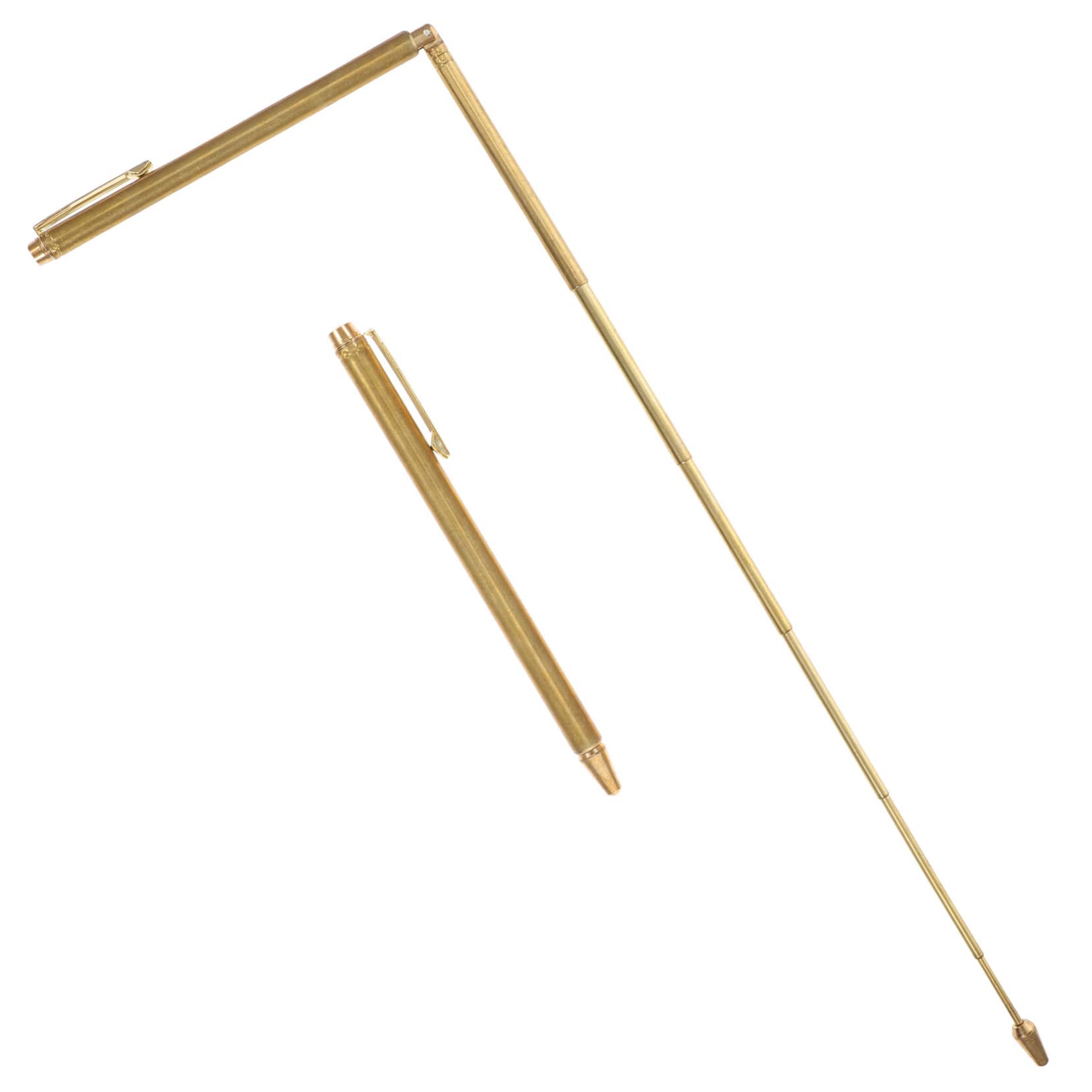 Hemobllo Dowsing Rod Tool Set 2pcs Shui Compass Retractable Dousing Rods Portable for Treasure Hunting