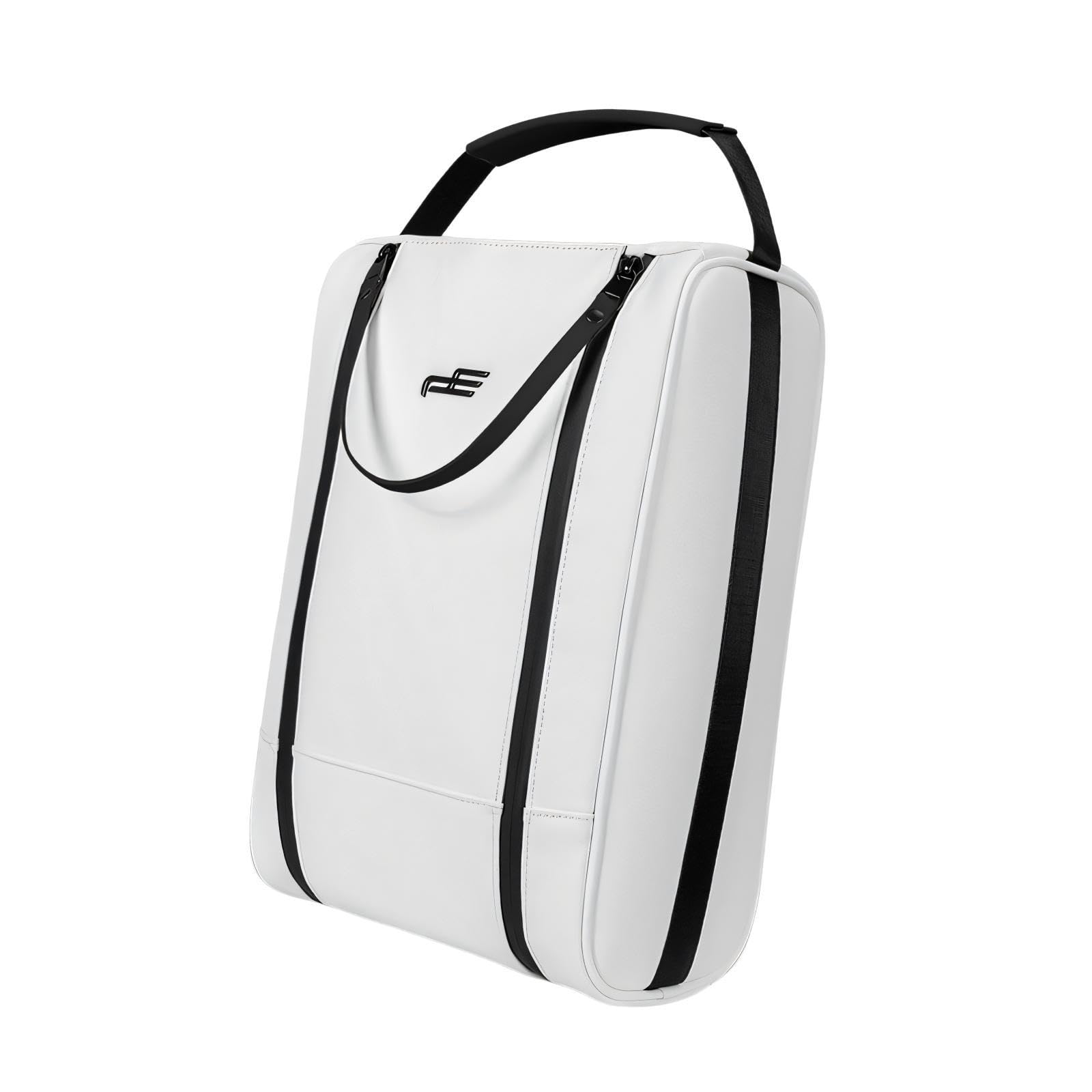 Golf Schuhe Tasche Tragbare Organizer PU mit Doppelreißverschluss Und Handgriff für Sichere Aufbewahrung für Reisen Golfsport Männer Und Frauen