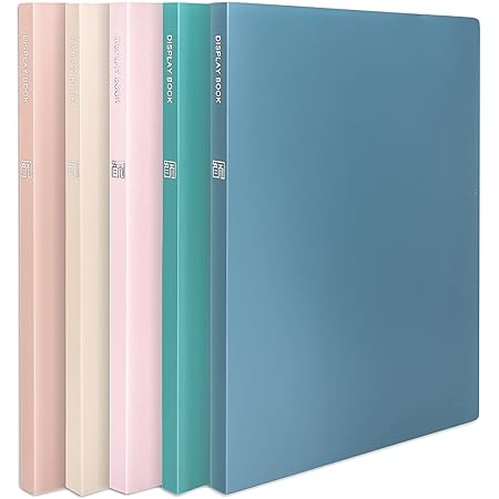 SOYIRI A4 Display Book,30 Pockets Display Folders Presentation Project ...