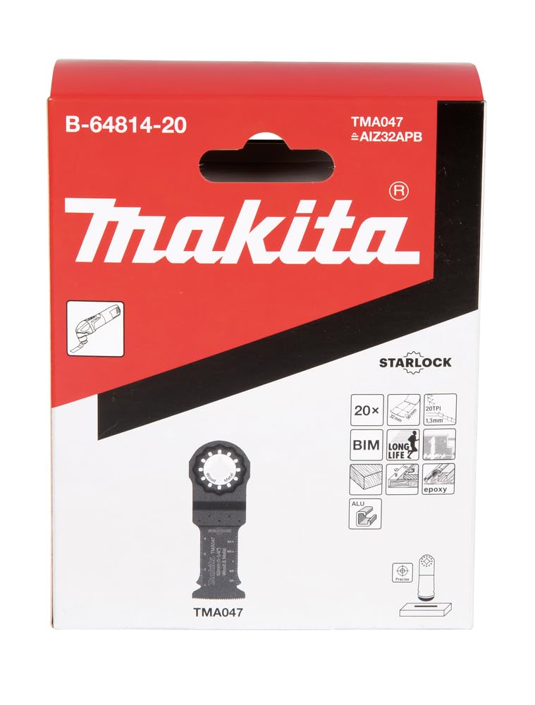 MAKITA B-64814-20 - Cuchilla inmersion 32x50 bi-me starlock (20 uds)