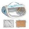 FLOF Hamster draagtas – draagbare kleine dieren uitgaande reistas, ademend hamster huis bed warm/koel nest, outdoor…