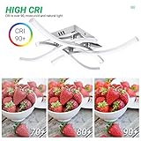 TYCOLIT LED Ceiling Light, Elegant Curved Design Ceiling Lights, 4 Built-in LED Boards, 24W 2400 Lumen, Cold Light 6500K, Modern Ceiling Fixture for Living Rooms, Bedrooms and Corridor - Image 6