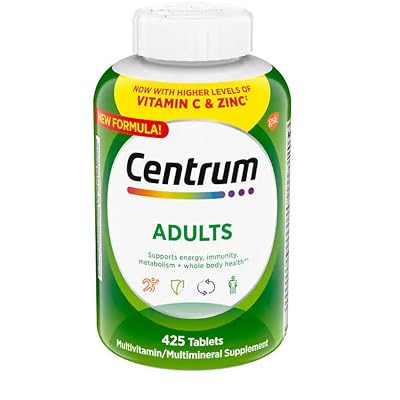VANBAR Centrum Adults Multivitamin, 425 Tablets