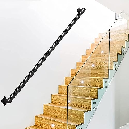 Rampe d'escalier contre les chutes sur marches intérieures et extérieures 140cm