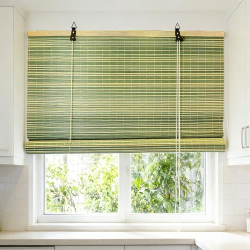 Store en bambou extérieur intérieur 46x265cm imperméable modèle A - 2