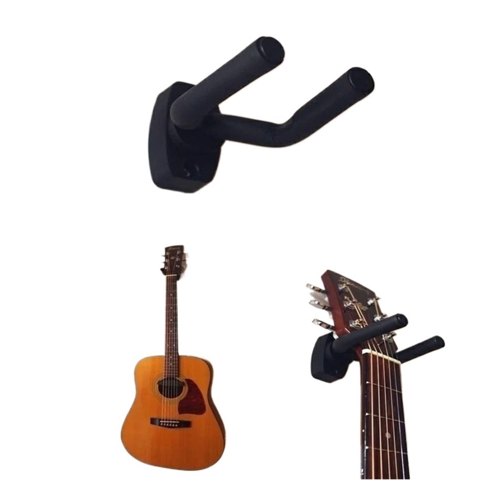 Supporto for chitarra da parete Parti e accessori Home Espositore for strumenti Chitarre Ganci Appendiabiti Chitarra(10 PCS)