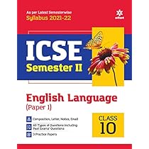 ICSE Semester-II English Language 10th