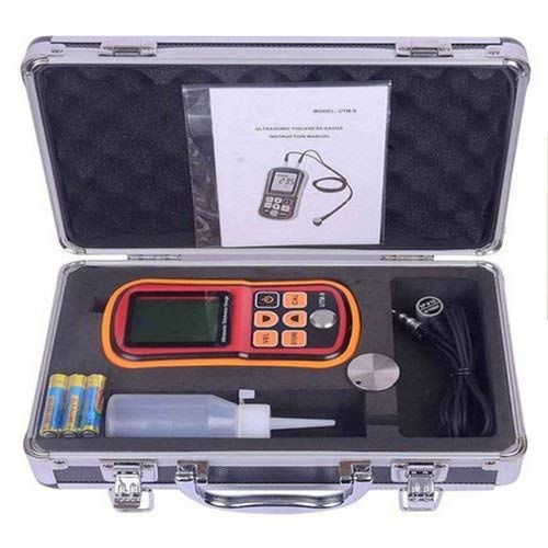 LT Digital Ultrasonic Thickness Measurement Gauge UTM-9 Measuring range: 1.2-300mm (steel) Magnetic Engineer's Precision Level (7.2 cm)