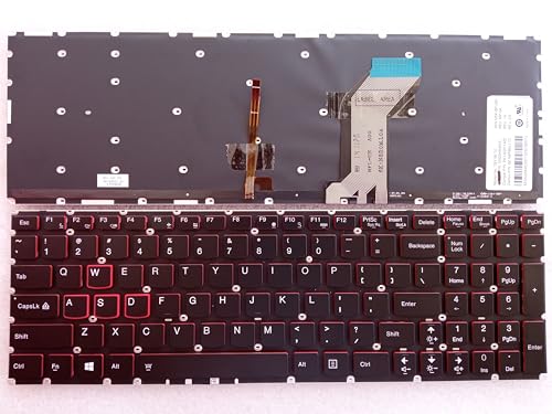 Eobruweo �m�[�g�p�\�R�������p�L�[�{�[�h US Lenovo Ideapad Y700 Y700-14 Y700-14ISK 80NU�p �g���b�N�|�C���g�Ȃ��A�o�b�N���C�g�t��