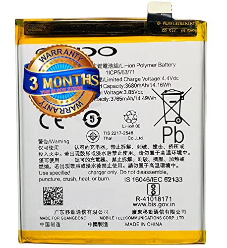 Image of Original BLP715 Replacement Part for Realme X, Oppo K3 CPH1955, CUN-AL00, PCGM00 (with 3 Months Warranty by Naru)