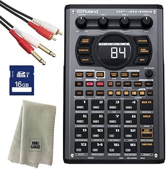 【値下げ】Roland SP-404 サンプラー 128MBメモリーカード付 ローランド サンプラー SP-404MKII ビートメイキングマシン SD