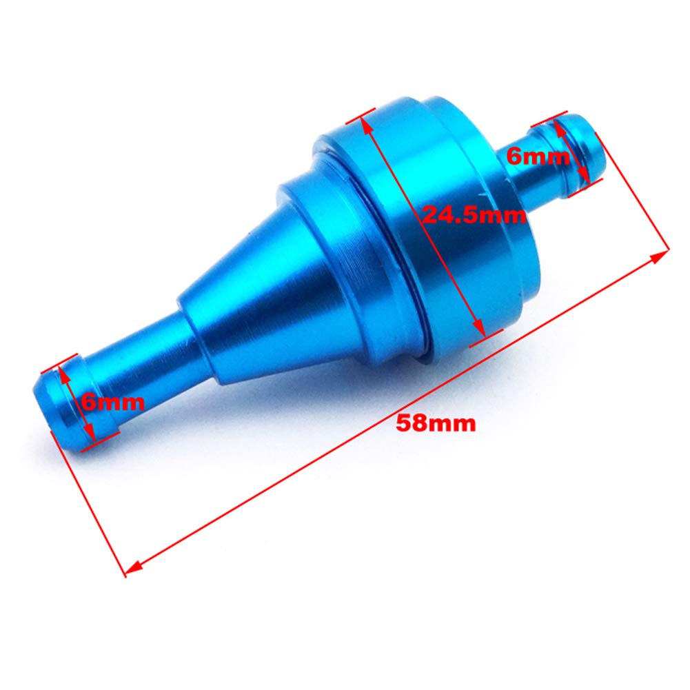 Cartouche Pour Filtre à Essence Aluminium Pour Toutes Motos