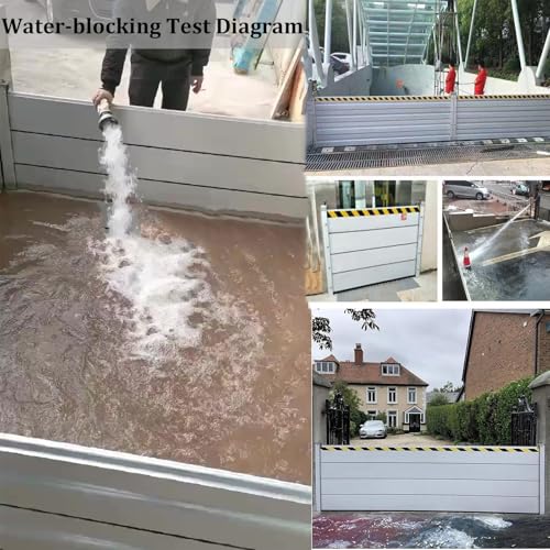 Protector de barrera contra inundaciones para puertas de exterior 5