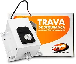 Trava Elétrica Para Portão Ppa Dog Steel Custom 220v Branca