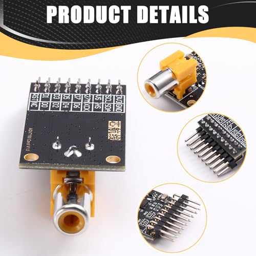 Module Caméra ADV7180 résout conversion PAL vers FPGA via broches OV7670