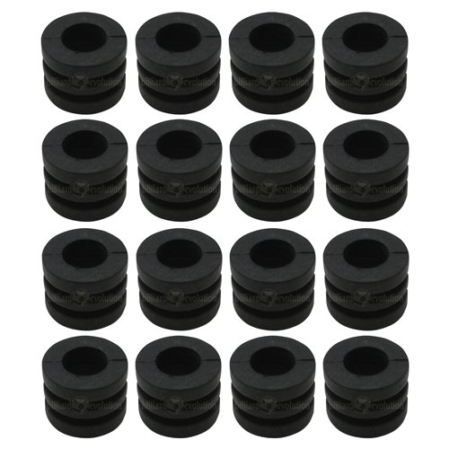 Billiard Evolution Set of 16 Rubber Bumpers for Foosball Table
