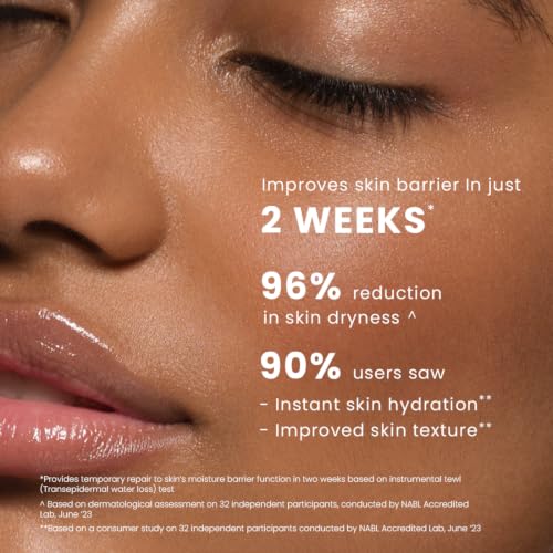Image of Hyphen 2% Ceramide-Peptide Complex Barrier Repair Face Moisturizer- Normal to Dry Skin | Lightweight Gel Cream, Oil-Free Hydration for dry skin | Non-Comedogenic Non Sticky Cream for Women, Men