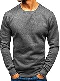Sweatshirt für Herren. Über den Kopf gezogen