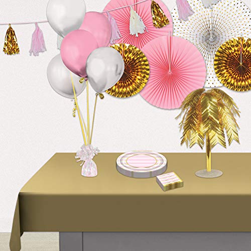 Beistle 50804-Op Opalescent Metallic Wrapped Balloon Weights (Pack Of 12) #TOP4