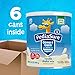 PediaSure Grow & Gain with Immune Support Shake Mix Powder, 23 Vitamins & Minerals, 6g Protein, Non-GMO, Gluten-Free, Kids Nutrition, Vanilla, 14.1 oz Can, Pack of 6-48 servings