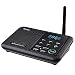 Wuloo Intercoms Wireless for Home 1 Mile Range 22 Channel 100 Digital Code Display Screen, Wireless Intercom System for Home House Business Office, Room to Room Intercom Communication(1 Station Black)