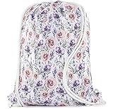Ladeheid Mochila con Cordón Impermeable Mujer LABG05 (Mariposas-3)