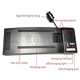 Jodriva 15W QI Car Wireless Charger Accessories Mobile Phone Charger Fast Charing Plate Phone Holder, for Audi, A6 C7 RS6 A7 2012-2018 Wireless Charging Pad(For A6 C7) - Image 2
