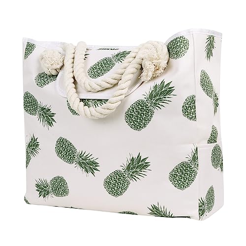 Moorle Bolsa de playa para mujer, bolsas de playa XXL, bolsa de playa para mujer, bolsa de playa, bolsa de playa, bolsa de baño de gran capacidad, bolsa de transporte para playa, baño, viaje,