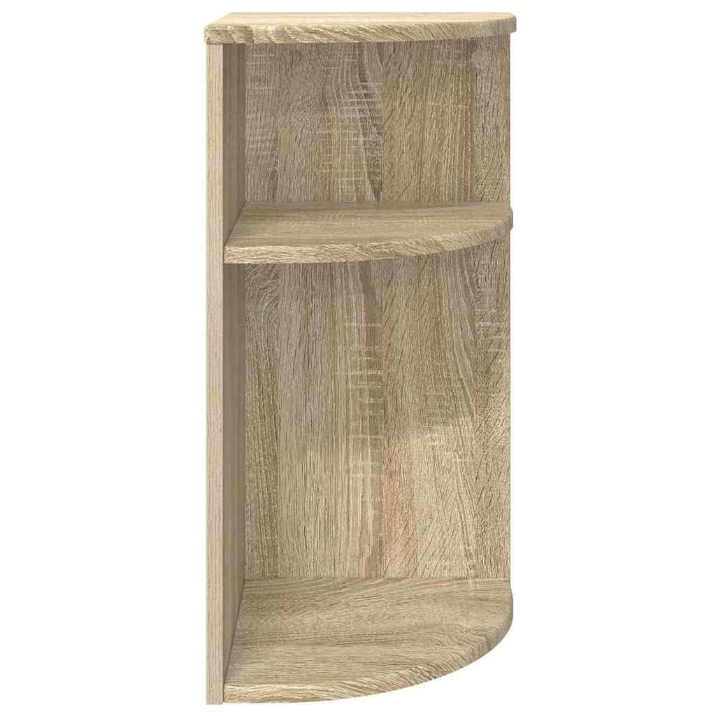 vidaXL Stolik końcowy Dąb Sonoma 29,6 x 29,6 x 60 cm