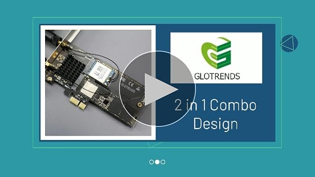 Amazon.com: GLOTRENDS WA05 PCIe X1 Adapter for one M.2 Key-E