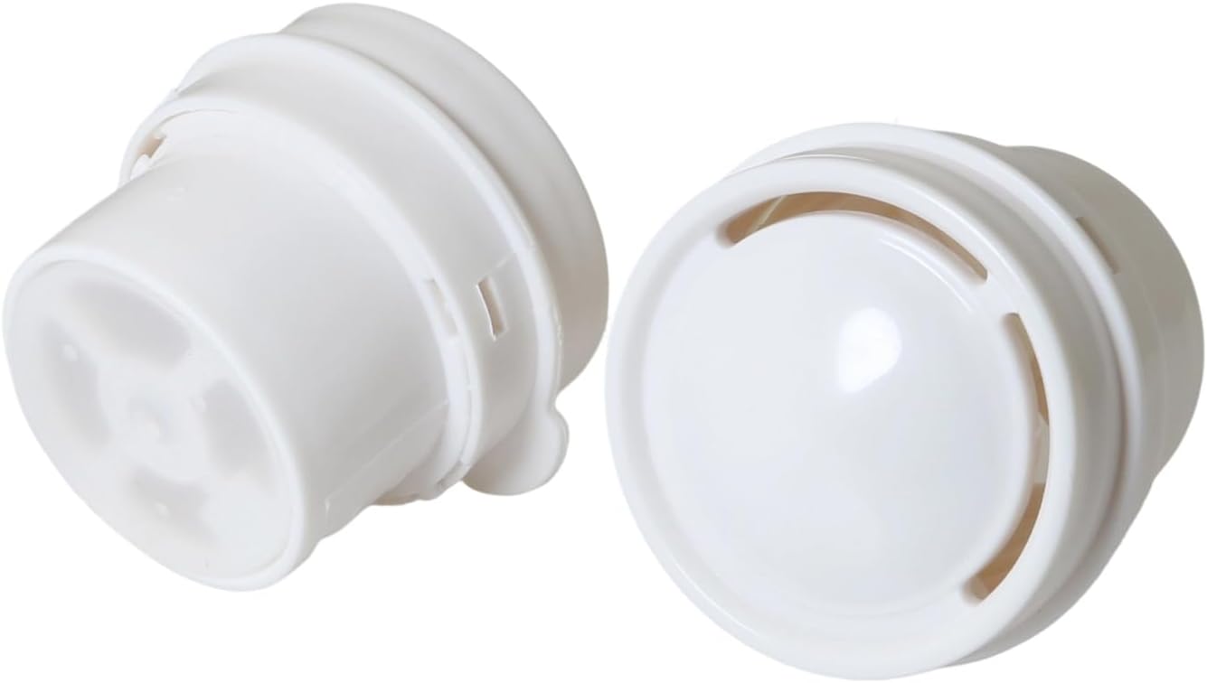 MEETOOT 2 Sets Rice Cooker Steam Valve Universal Spare Part Valve Body and Sealing Gasket Set Small Appliance Accessories