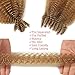 12inch Springy Afro Twist Hair 3 Packs Pre-Separated Braiding Hair Marley Twist Hair for Soft Faux Locs Medium Blonde Spring Twist Hair Kinky Twist Crochet Hair for Women (12 Inch (Pack of 3), 27)