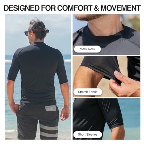 Image of Kanu Surf Men's Echo Upf 50+ Rashguard