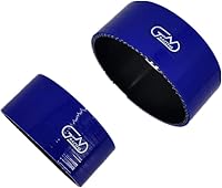 Vista 8 de Intercooler - Botas de silicona para manguera de montaje superior compatibles con Mini Cooper S R53 (rojo)